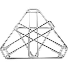 Bärbar utomhuscampinggrill med stativ, kraftig hopfällbar lägereldsstativ