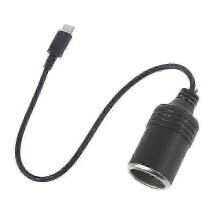Usb C Pd Type C To 12v Car Cigarette-lighter Socket Female Power Supply Cable