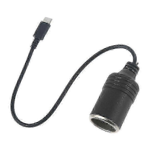 Usb C Pd Type C To 12v Car Cigarette-lighter Socket Female Power Supply Cable