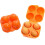 2025 2 Pcs Plastic Egg Containers, Egg Box Plastic Portable Egg Box Egg Container Egg Carrier Egg Storage 1