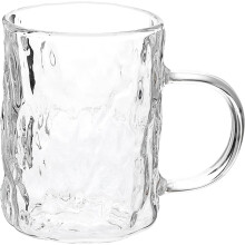 1pcs casa bebida copo água caneca vidro borosilicato saudável confortável para segurar estilo clássico simples