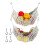 2 Pcs Macrame Fruit Hammock For Kitchen Under Cabinet Hanging Fruit Baskets Handwoven Decorative Fruit Net Bag 1