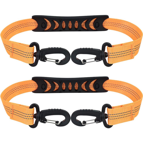 2pcs Roller Skate Carrying Straps com alças de nylon confortáveis portáteis