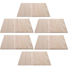 6pcs Taekwondo Punching Boards Training Breaking Boards Wooden Martial Arts Karate Set
