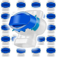 30PCS Cable Connectors for Robotic Lawnmowers, Waterproof Connection Cable Wire Connector with Gel F