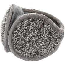 Warm Knit Earmuffs Ladies Cashmere Winter Pure Color Outdoor Fur Earwarmer