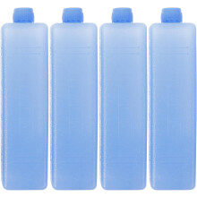 4pcs Reusable Ice Blocks Cooler Ice Packs for Air Conditioner Fan Box Reusable Freezer Packs