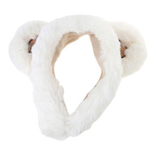 Soft and Warm Bear Plush Ear Warmers for Winter Outdoor Activities Keep You Warm in Cold Weather for Halloween khaki