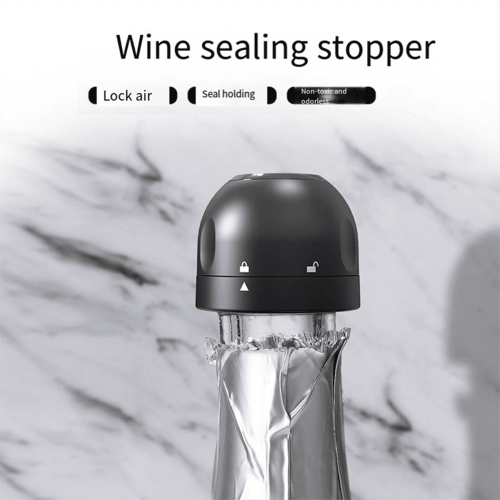 8-delt vin- og champagnepropsæt i sort 2