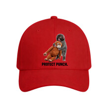 Casquette de baseball populaire à imprimé singe, chapeau-Rouge