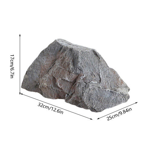 Artificial Rock Cover – Foam Boulder Cover for Garden & 1