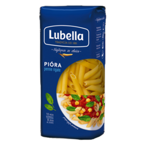 Lubella Penne Rigate Makaron Pióra 400 g