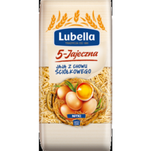 Makaron Nitki 5-Jajeczny do Rosołu Domowy Tradycyjny - Lubella 250 g