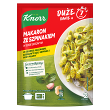 Knorr Makaron ze szpinakiem w sosie serowym 160g