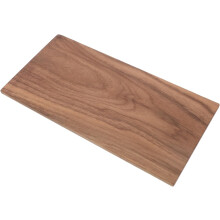Musta pähkinäpuupala 30x15x0,8 cm paksunnettu lehtipuulankku, käsittelemätön tee-se-itse-puuveistosmateriaali