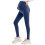 Umstandshose, lang, marineblau, aus Baumwolle, Freizeithose 2