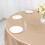 Satin Round Tablecloth 120 inch 5