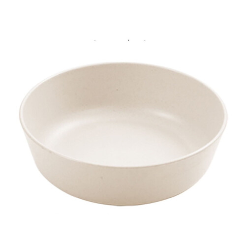 Set ontbijtkommen van tarwestro – Beige, grote inhoud 1