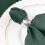 Πακέτο 5 χαρτοπετσετών πολυεστέρα 17" x 17" Hunter Green 4