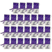 25pcs Empty Lavender Bags Floral Printing Fragrance Pouch Sachets Bag For Relaxing Sleeping