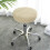 Housse de tabouret en polyester pour assises rondes de 28 à 38 cm. 3
