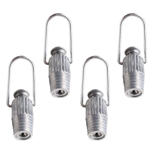 Set van 4 aluminium waslijnspanners 1