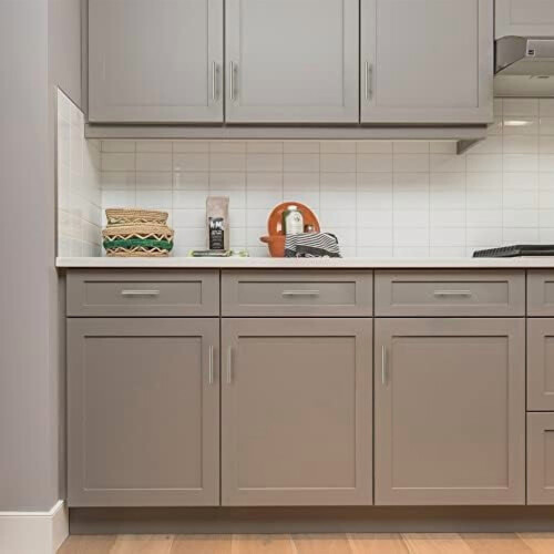 Green Stainless Steel Cabinet Pulls 5 inch, 3 inch CC 2