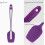 Set di 6 spatole in silicone resistenti al calore 3