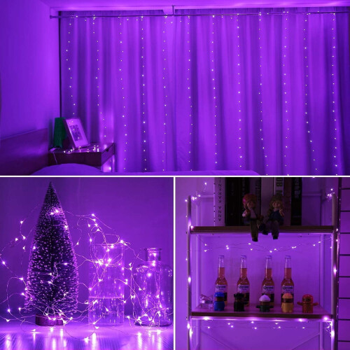 100 LED Solar Fairy Lights 10 meter IP65 Waterdicht 4-pack 1