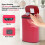 Cubo de basura automático de acero inoxidable de 13 galones 5
