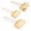 OUNONA räfflad bakhjulsform beige 5