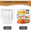 Clear Storage Bins with Lids 7 Qt 6 Pack 3