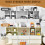 Clear Storage Bins with Lids 7 Qt 6 Pack 5