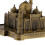 Statuette en alliage du Taj Mahal, 6,5 cm 5