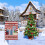 Drapeau de Noël double face pour jardin, 32 x 46 cm 3