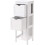 Mobile bagno con 2 cassetti bianchi 12_0000720 1