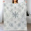 Snefnug Juletæppe Flannel 130x150cm 2