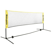 Badmintonnet - HELLOSHOP26 - 4 m verstelbaar - Hoogte 107/120/155 cm - Draagbaar met tas - Multisport