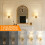 Ensemble de 2 lampes murales rechargeables sans fil 4