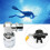 Scuba Diving Regulator 360 Degree Swivel Regulator Second Stage Adapter 49x36x22mm 4