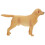 Figurine décorative en plastique représentant un Labrador Retriever, 16 cm 5