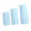Lichtblauwe cilindervormige sokkelhoezen (3 stuks) 5