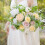 50 roses en mousse champagne avec tiges 4