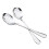 Ensemble de 4 cuillères de service en acier inoxydable 5