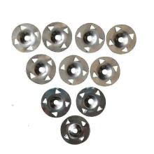 200 Pack 4 Prong Washers For Extruded Plasterboard Heat Insulation And Fixed Backboard 28mm