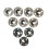 200 Pack 4 Prong Washers For Extruded Plasterboard Heat Insulation And Fixed Backboard 28mm 1