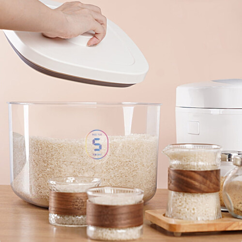 Rice Storage Container Airtight BPA-Free 10 lbs 1
