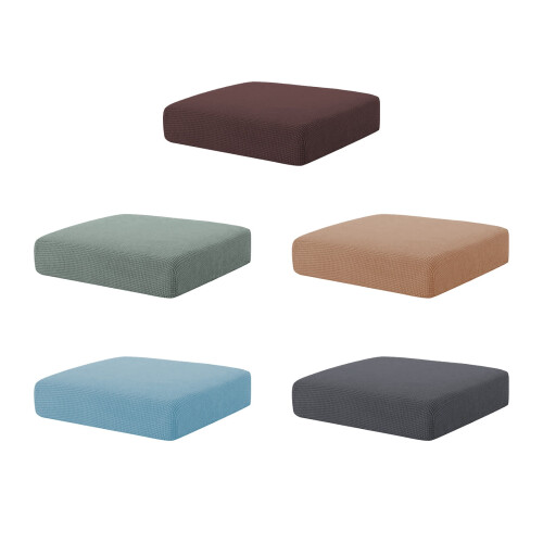 Housse extensible pour méridienne bleue 1 place 2