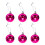 Christmas Balls 3.5 Inch Shatterproof 6 Pack Silver 2