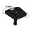 Fish Finder Mount Mounting Plate Adjustable Black for Boat Kayak Marine 2
